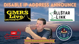 Disable IP Announcement on AllStar or GMRSlive Node by Ham Radio Crusader 405 views 3 months ago 3 minutes, 31 seconds