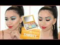 JEFFREE STAR COSMETICS THIRSTY PALETTE TUTORIAL COLORFUL SHADES!