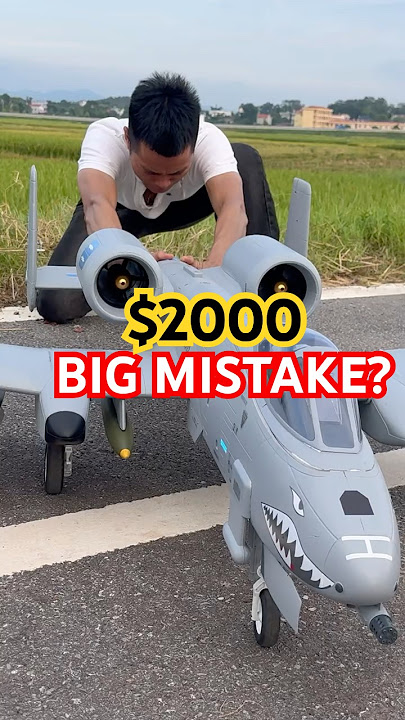 💵💲2000 Flying the A-10 Thunderbolt II Fighter Jet