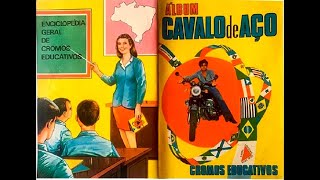 Review - Álbum de Figurinhas - Cavalo de Aço - 1973 -  uma a uma