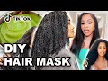I Tried Cardi B's Tiktok Inspired Hair Deep Conditioning Mask | Bri Hall