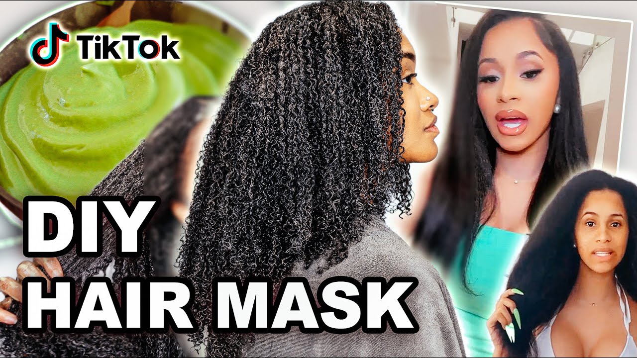 I Tried Cardi B's Tiktok Inspired Hair Deep Conditioning Mask Bri