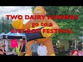 Two dairy farmers go to the bigfoot festival in metaline falls washington