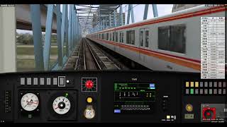 【BVE5】西船橋～東陽町[快速 中野行]　E231系800番台で運転【地下鉄東西線】