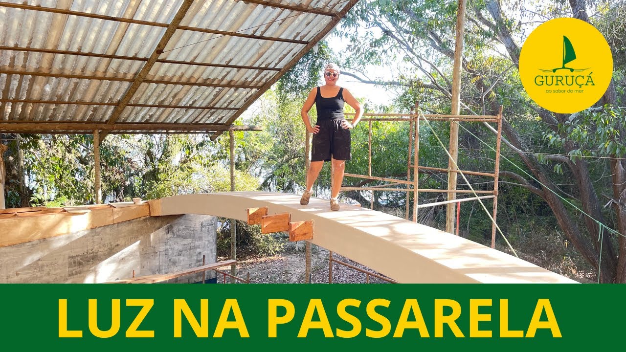 ⁣282| CROSS BEAM PRONTO - Construção de veleiro catamarã.