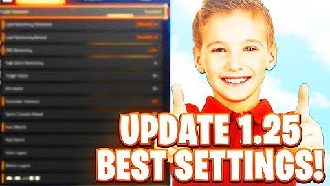 BEST SETTINGS AFTER COD BO4 1.25 UPDATE! - BEST SETTINGS AFTER UPDATE (BEST CONTOLLER SETTINGS)