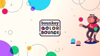 Bounkey color bounce: gameplay preview screenshot 1