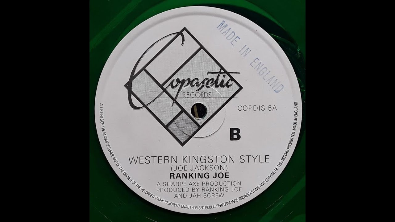 Ranking Joe [Disco Skate ] レッドレコード Ranking Joe [Disco Skate ] レッドレコード - メルカリ