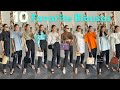 【着回し】ボトム1着で10コーデ！お気に入りブラウスを10着ご紹介します。