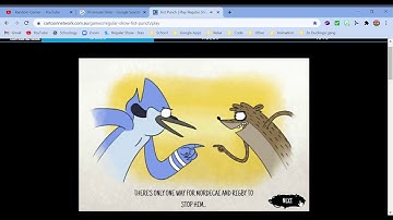 Regular Show Fist Punch Level 1: Bistro In the Park