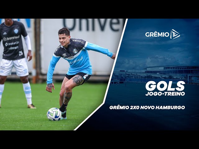 Grêmio goleia Novo Hamburgo em jogo-treino