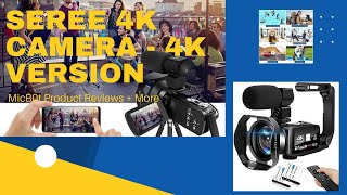 Seree V4S 4K Camera w/Night Vision and Paranormal Camcorder Review - 4K Ultra HD Version screenshot 5