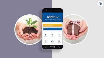 How GiveCentral Connect donor facing app works?