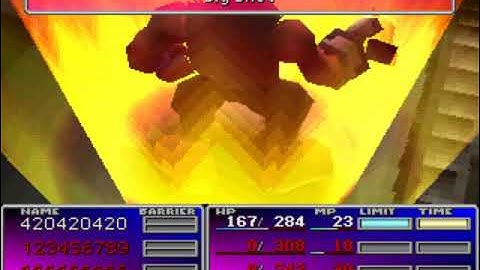 FFVII - Solo Rotating Character No EXP Challenge, Part 2: Air Buster