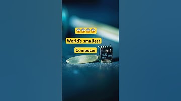 The world’s smallest computer: A tiny marvel😱