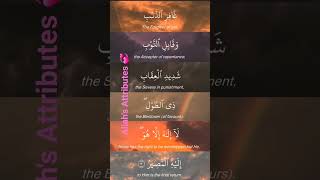 Surah Ghafir || Ayat 3 || Allah's Attributes