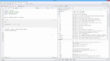 How to Relabel Levels of a Factor in R. [HD]