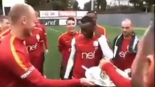 Futbolcular Brumanın Doğum Gününü Kutluyor