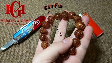 Vòng thạch anh tóc đỏ trong vắt cực nhiều tóc size 13mm