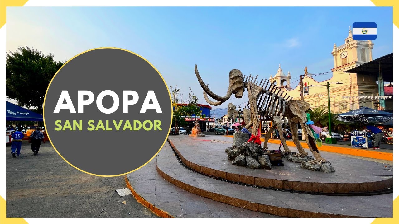 Así es APOPA y su CASCO CENTRAL en el DEPARTAMENTO DE SAN SALVADOR - EL SALVADOR 2023