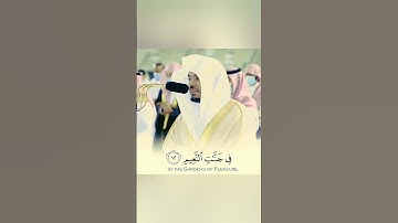 ايات مبشرات تريح القلب والنفس بصوت الشيخ ياسر الدوسري حالات واتس اب دينية قصيرة مؤثرة قرآن كريم