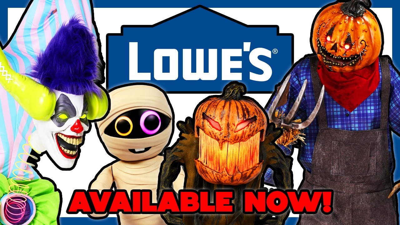 Lowes 2026 HALFWAY TO HALLOWEEN ANIMATRONICS LAUNCH! | Full Launch Overview