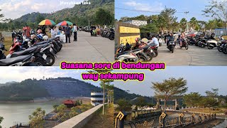 Afternoon stroll at Way Sekampung Dam, wow... it’s beautiful.