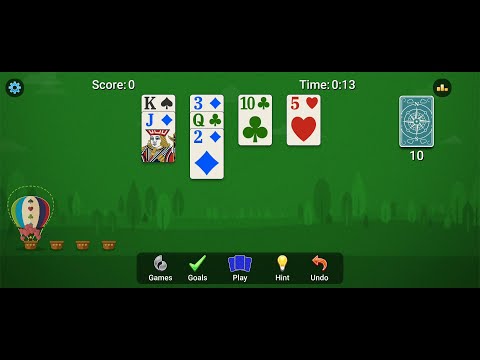 offline solitaire card game for Android and iOS - gameplay. - YouTube