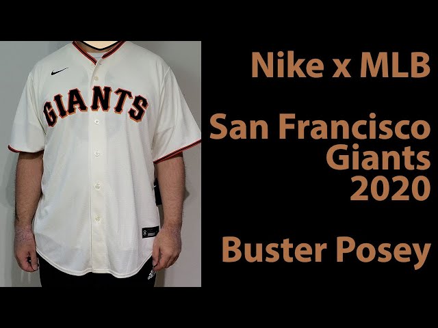 Buster Posey San Francisco Giants Home Authentic Jersey by Nike