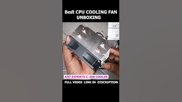 BEST CPU COOLER FAN 2023  #shorts