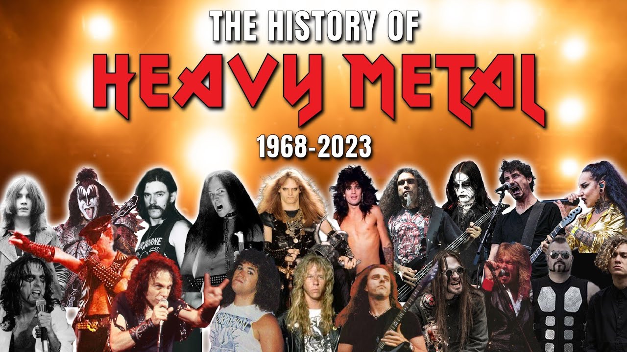 The History of Heavy Metal (1968 - 2023) 