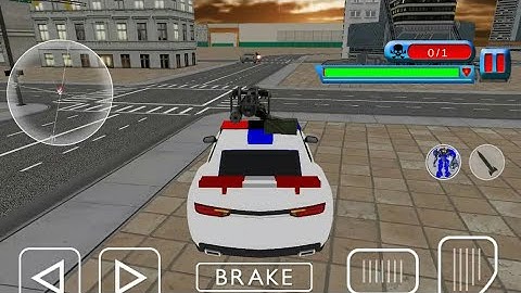 Police Robot Transformation - Prison Escape (Dangerous bang) Android Gameplay HD