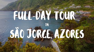 A FULL DAY TOUR IN SAO JORGE AZORES ISLANDS (PORTUGAL)