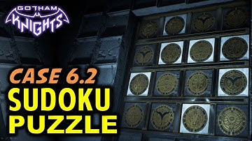 Gotham Knights - Sudoku Puzzle (Case 6.2 ) #games #gothamknights #gamergirls #youtubegaming #youtube