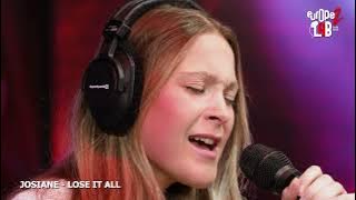 Josiane chante son titre 'Lose It All' dans l'Europe 2 Lab - Europe 2
