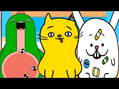 ДОКТОР КИД #4 лечу котика, песика и черепашку - пурумчата