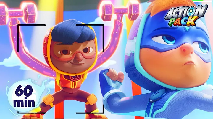 Do You Even Lift?  | Action Pack 🦸 | Action Cartoons For Kids thumbnail