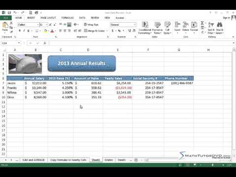 Lesson 39 - Creating Charts And Graphs