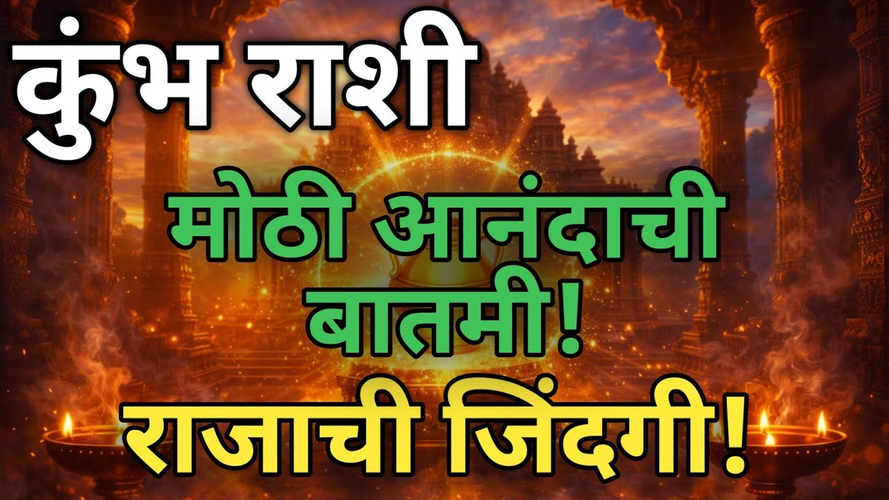 कुंभ राशी मार्च 2026: मोठी आनंदाची बातमी! राजा सारखी जिंदगी सुरू होणार? | Shani Shukra Rajyog