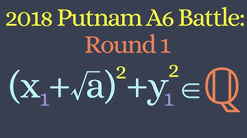 Putnam Battle part 1!!! @MichaelPennMath vs @ProfOmarMath