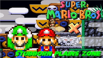 SMBX Custom Level: Lost in "Stubborn Plains Zone"