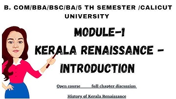 #calicutuniversity 5th sem/ module-1/opencourse/History/BA/BSC/BCOM/BBA#calicutuniversitylatestnews