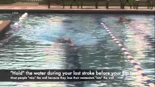 Coach Robb: Swimming: How to complete a flip turn