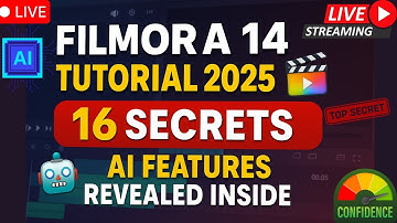 Filmora 14 Tutorial |🚨 Complete Wondershare Filmora 14 Video Editor Guide for Beginners