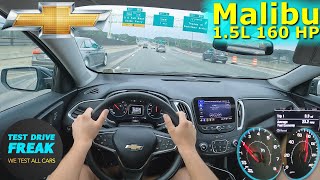 2023 Chevrolet Malibu LT 1.5T 160 HP HIGHWAY DRIVE POV RHODE ISLAND