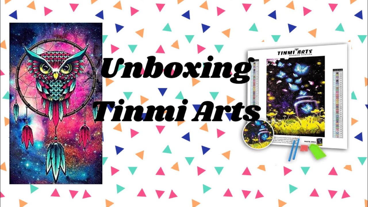 Unboxing Diamond Painting - Tinmi Arts - YouTube