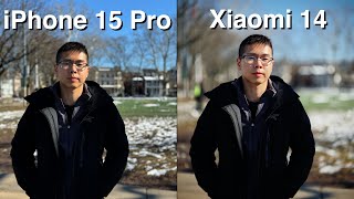 Xiaomi 14 vs iPhone 15 Pro Camera Comparison! screenshot 2