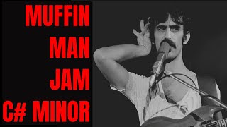 Frank Zappa Style Rock Jam Guitar Backing Track (C# Minor)
