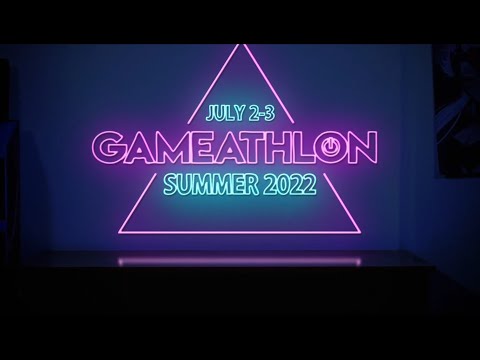 Gameathlon is back!  Summer 2022 Trailer