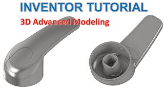 Inventor 2022 Tutorial #245 | 3D Model Advanced Design